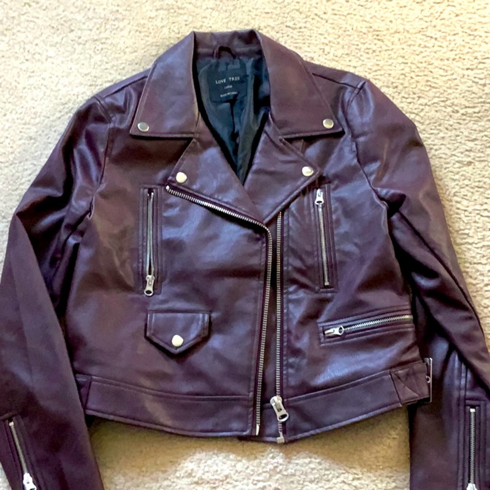 BEAUTIFUL BURGUNDY JACKET